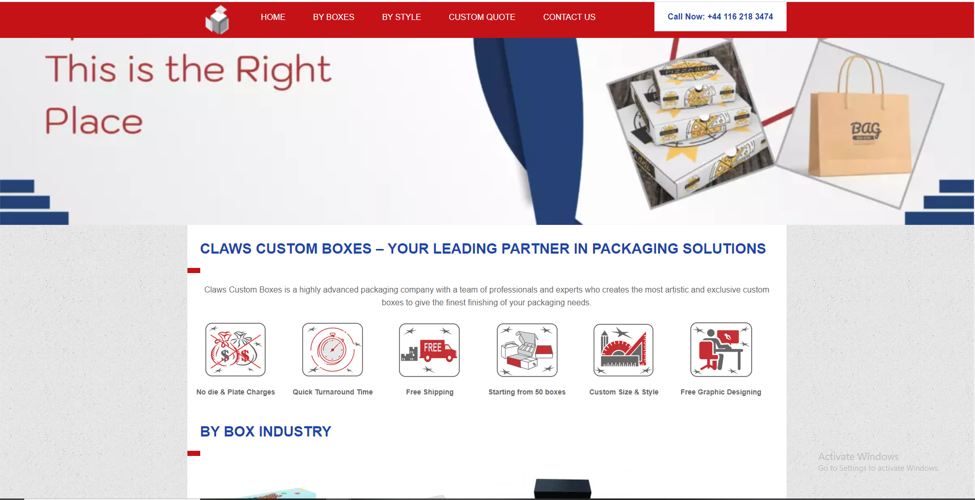 Claws Custom Boxes